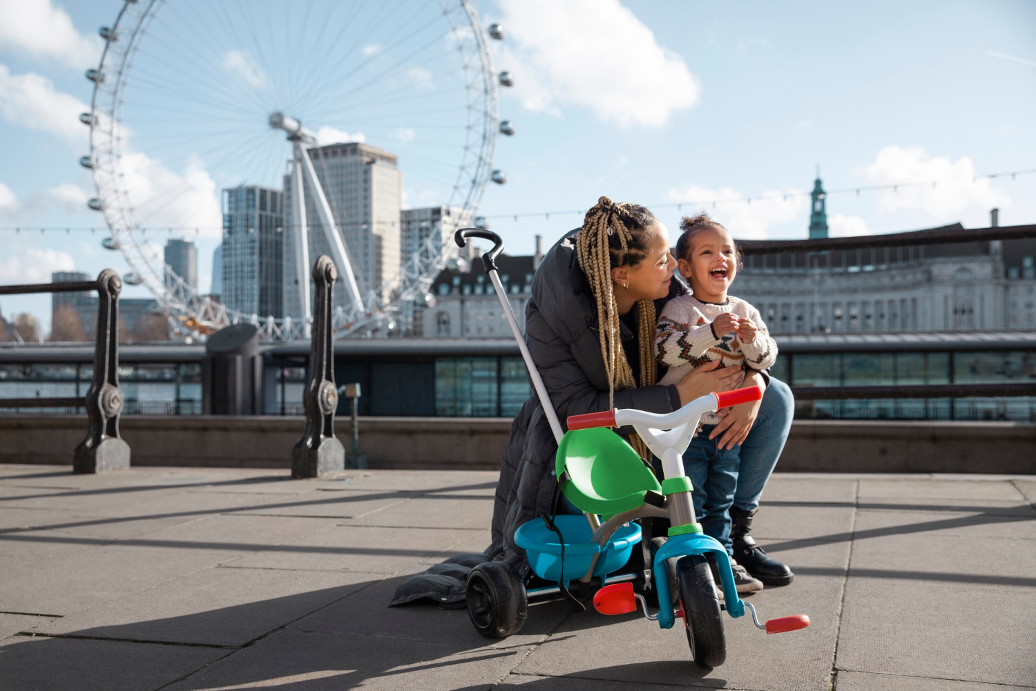 How and when to teach kids to ride a tricycle